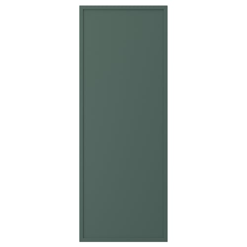 ASPUDDEN Puerta, gris verdoso oscuro, 15x40 "