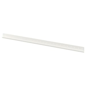 AURDAL Riel de montaje, blanco, 49 1/4 "