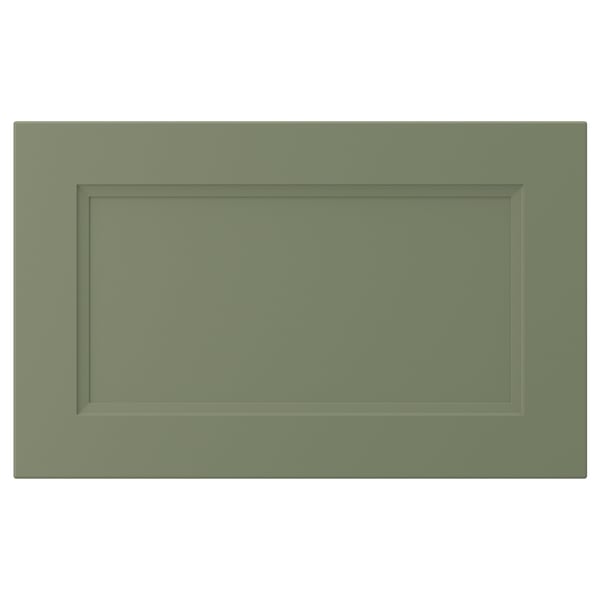 AXSTAD Frente de cajón, gris-verde, 24x15 "