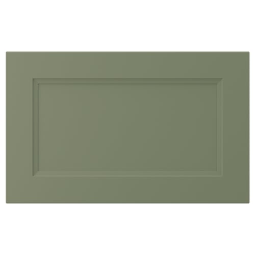 AXSTAD Frente de cajón, gris-verde, 24x15 "