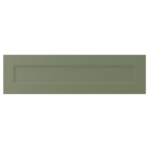 AXSTAD Frente de cajón, gris-verde, 36x10 "