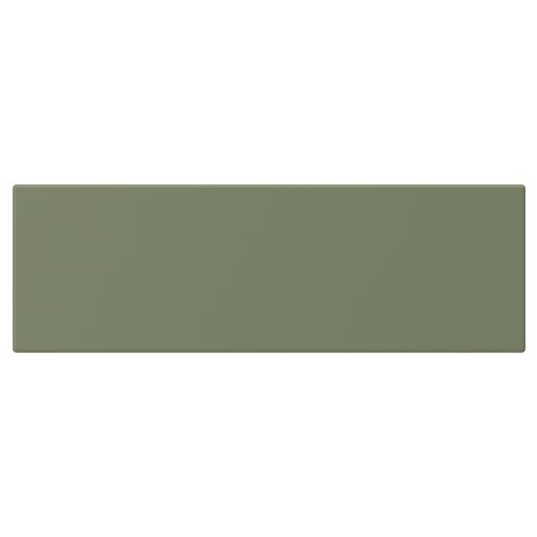 AXSTAD Frente de cajón, gris-verde, 15x5 "