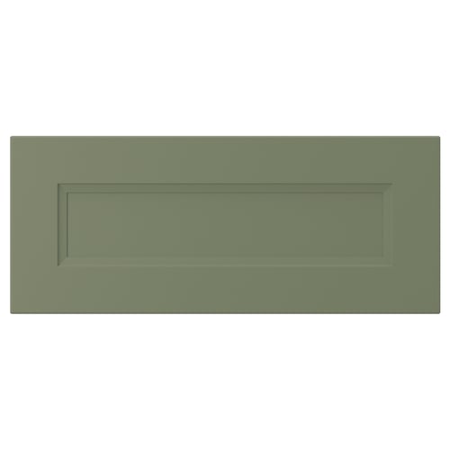 AXSTAD Frente de cajón, gris-verde, 24x10 "