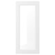AXSTAD Puerta de vidrio, blanco mate, 18x40 "