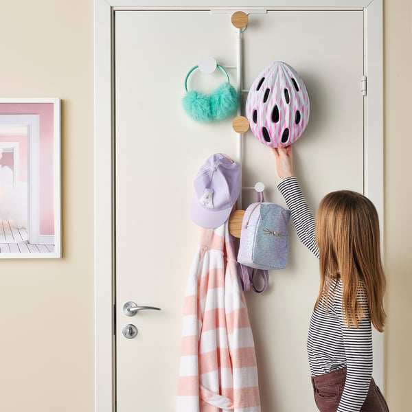 BÄRFIS Gancho para puerta, ajustable