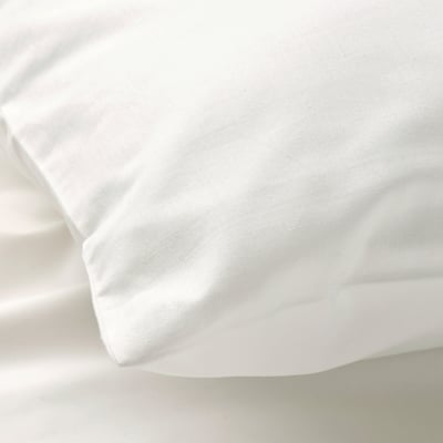BALSAMPOPPEL Funda de almohada, blanco, Tamaño queen