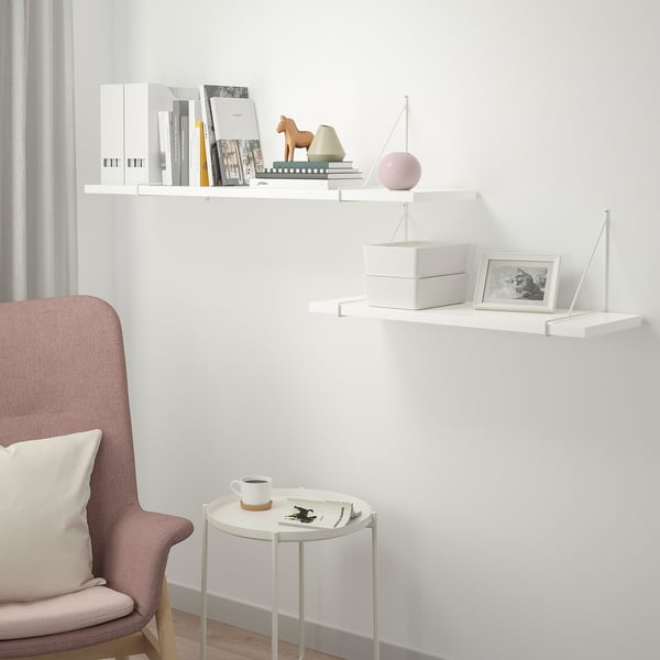 BERGSHULT Estante, blanco, 31 1/2x11 3/4 "