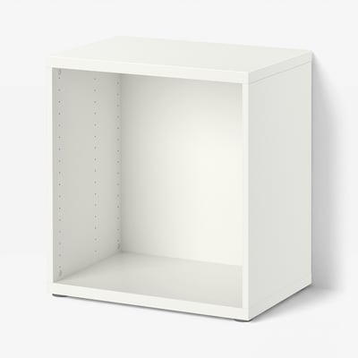 BESTÅ Armazón, blanco, 23 5/8x15 3/4x25 1/4 "