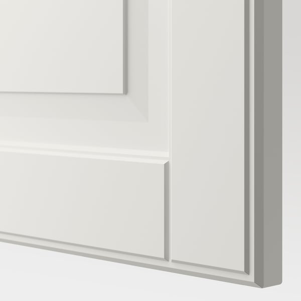 BESTÅ Comb almacenamiento+puertas vidrio, blanco Smeviken/Ostvik/Kabbarp vidrio transparente blanco, 23 5/8x16 1/2x79 1/2 "