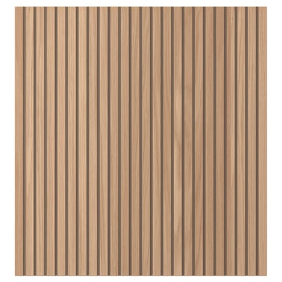 BJÖRKÖVIKEN Puerta, chapa de roble, 23 1/2x25 1/8 "