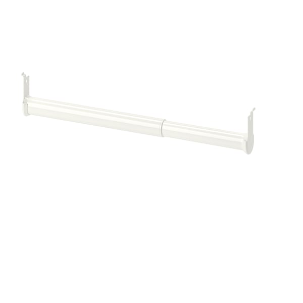 BOAXEL Riel para ropa ajustable, blanco, 7 7/8-11 3/4 "