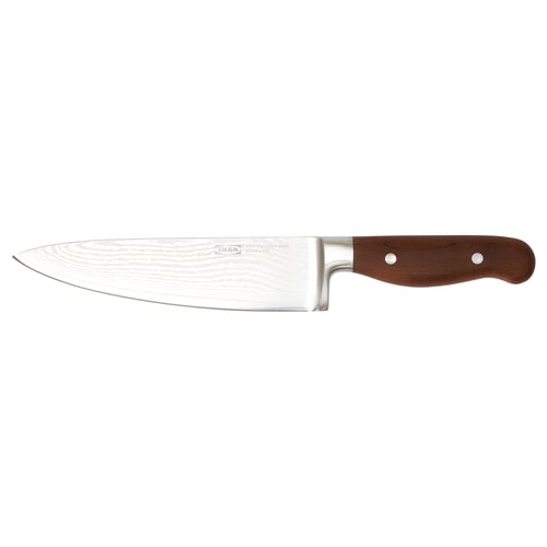 BRILJERA Cuchillo de chef, acero de Damasco/arce, 8 "