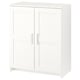 BRIMNES Gabinete+puertas, blanco, 30 3/4x37 3/8 "
