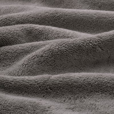 BROKGLIM Toalla de manos, gris, 16x28 "
