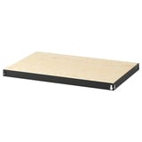 BROR Estante, negro/contrachapado de pino, 33 1/8x21 1/4 "