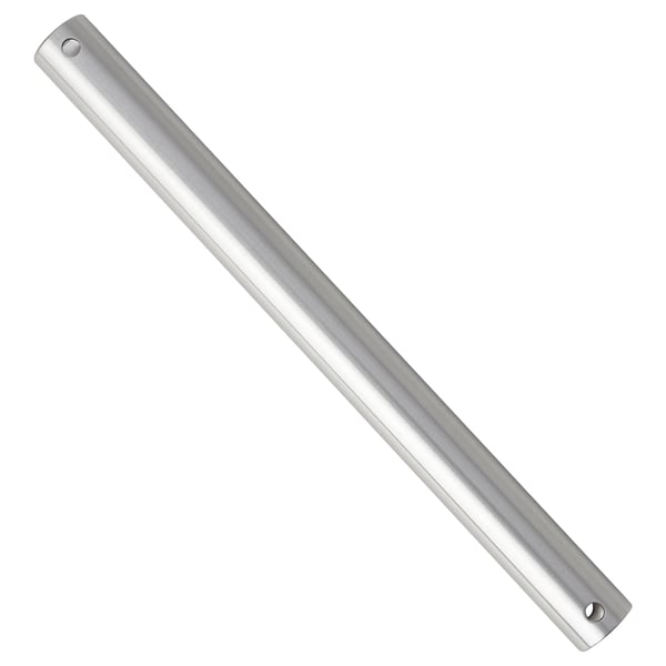 BRUNALGER Varilla extensión ventilador techo, color plateado, 11 3/4 "