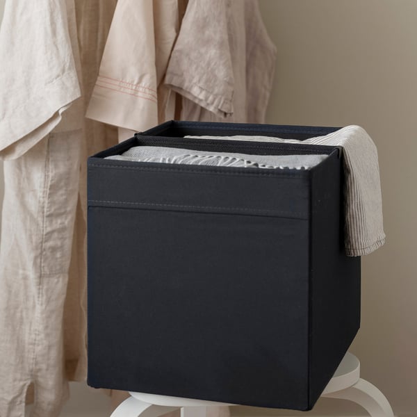 DRÖNA Divisor para caja de almacenamiento, negro, 13x13 "