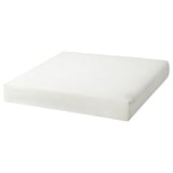 DUVHOLMEN Cojín interior asiento, exterior blanco, 31 1/2x31 1/2 "