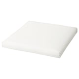 DUVHOLMEN Cojín interior para silla, exterior blanco, 19 5/8x19 5/8 "