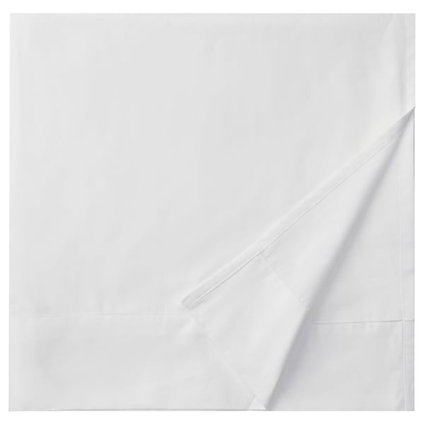 DVALA Sábana encimera, blanco, Tamaño queen