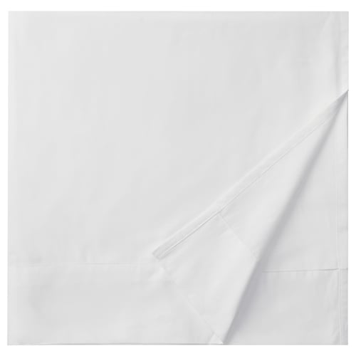 DVALA Sábana encimera, blanco, Tamaño queen
