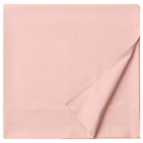 DVALA Sábana encimera, rosado claro, Tamaño King