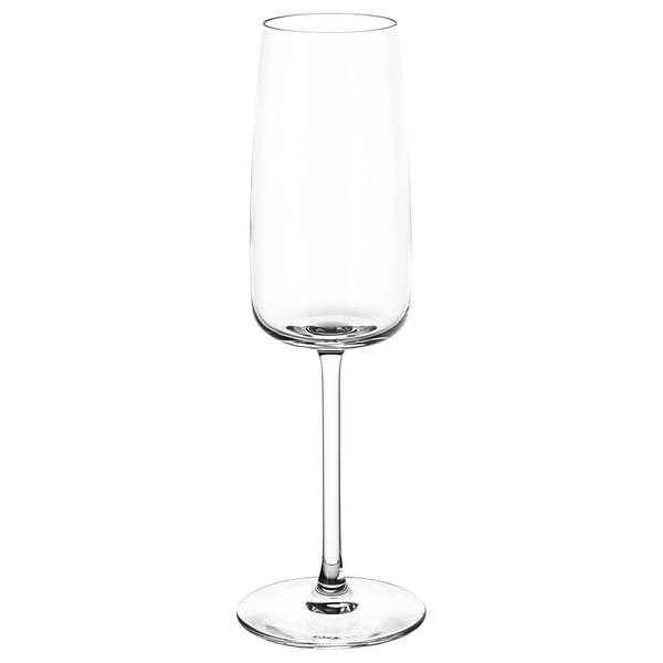 DYRGRIP Copa de champán, vidrio transparente, 8 oz