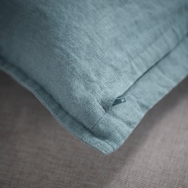 DYTÅG Funda para cojín, gris-azul, 20x20 "
