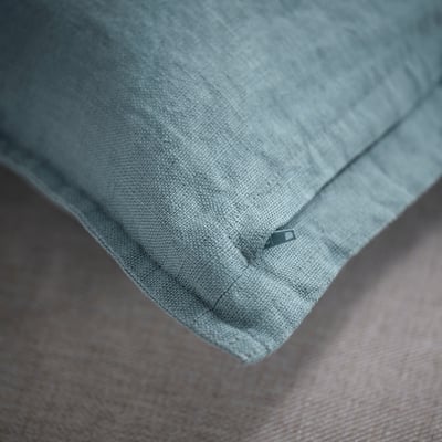 DYTÅG Funda para cojín, gris-azul, 20x20 "