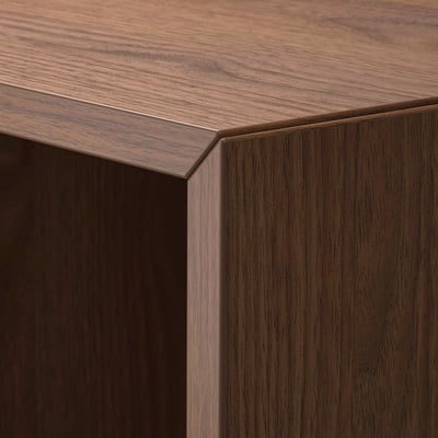 EKET Gabinete, marrón efecto de nogal, 13 3/4x13 3/4x13 3/4 "