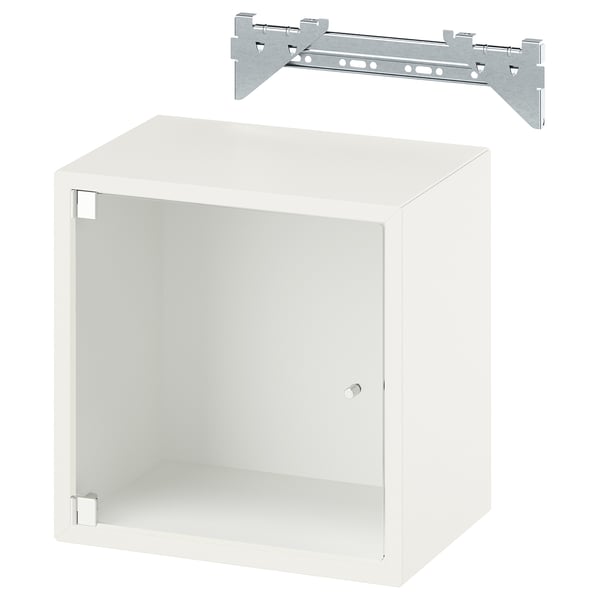 EKET Vitrina de pared, blanco, 13 3/4x9 7/8x13 3/4 "