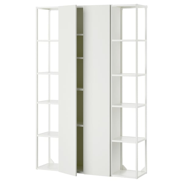 ENHET Combinación de almacenaje, blanco, 48x12 3/4x72 "