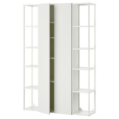 ENHET Combinación de almacenaje, blanco, 48x12 3/4x72 "