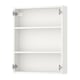 ENHET Gabinete de pared+2 estantes, blanco, 24x6x30 "