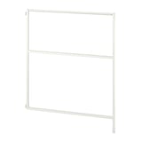 ENHET Panel lateral/pata de apoyo, blanco, 32 1/2x39 1/2x3/4 "
