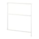 ENHET Panel lateral/pata de apoyo, blanco, 32 1/2x39 1/2x3/4 "