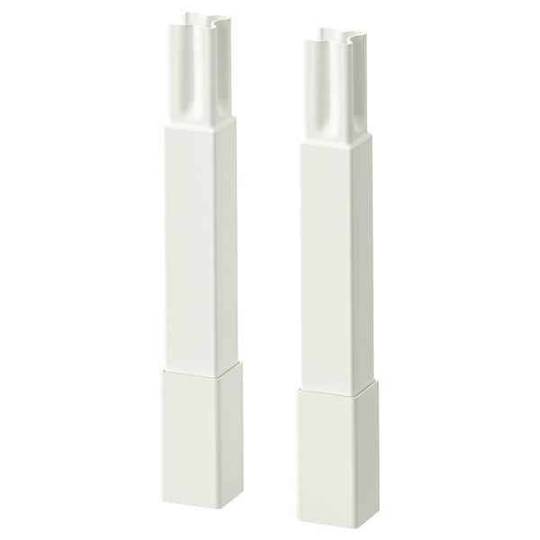 ENHET Patas para armazón, blanco, 4 1/2 "