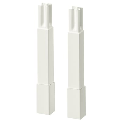 ENHET Patas para armazón, blanco, 4 1/2 "