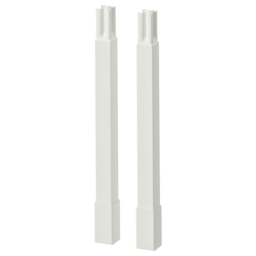 ENHET Patas para armazón, blanco, 8 "