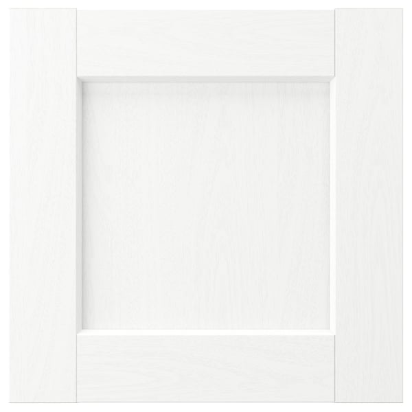 ENKÖPING Frente de cajón, blanco efecto madera, 15x15 "