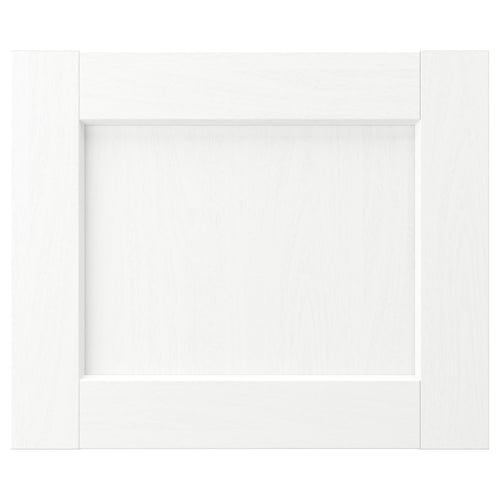 ENKÖPING Frente de cajón, blanco efecto madera, 18x15 "