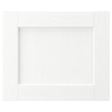 ENKÖPING Puerta, blanco efecto madera, 18x15 "