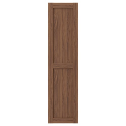 ENKÖPING Puerta, marrón efecto de nogal, 15x60 "