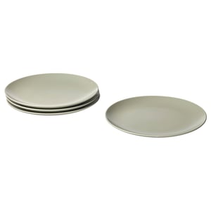 FÄRGKLAR Plato, mate verde, 10 "