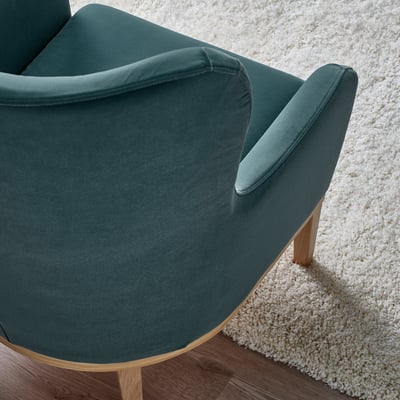 FAGERBACKEN Sillón, Alhamn azul grisáceo oscuro