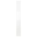 FARDAL Puerta, alto brillo blanco, 9 5/8x90 3/8 "