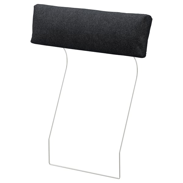 FINNALA Funda para reposacabezas, Tallmyra negro/gris