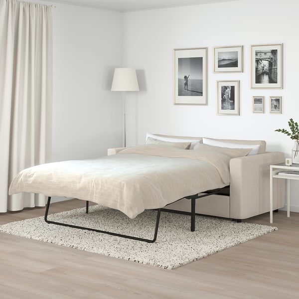 FINNALA Sofá cama, Gunnared beige
