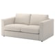 FINNALA Sofá de 2 plazas, Gunnared beige