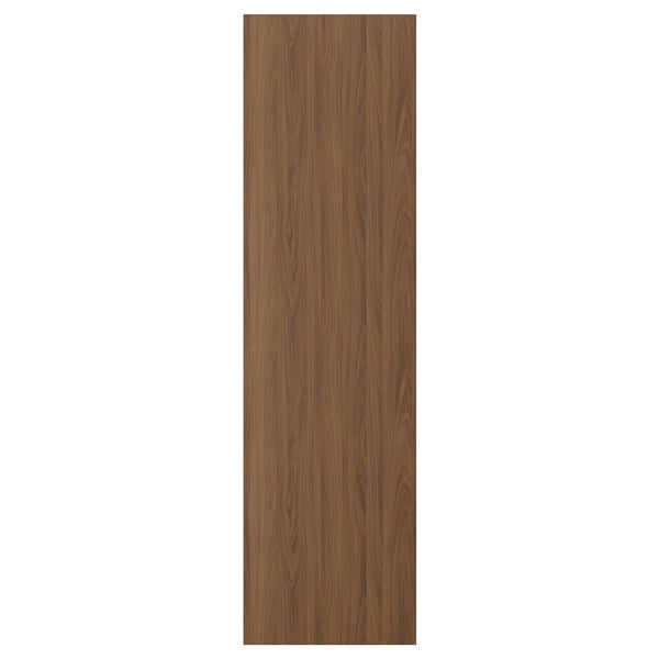 FÖRBÄTTRA Panel lateral, marrón efecto de nogal, 25x90 "